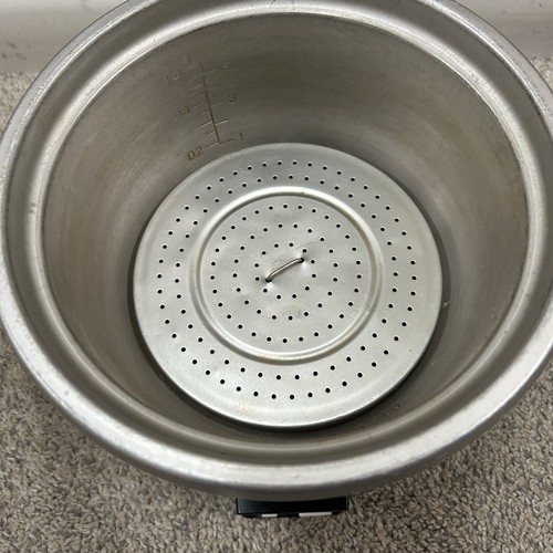 Vintage SANYO Rice Cooker Steamer EC-5 Electric 5 Cup with Steam Tray White - Picture 5 of 12