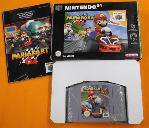 MarioKart 64 - Nintendo 64 - PAL Version - Videospiel!