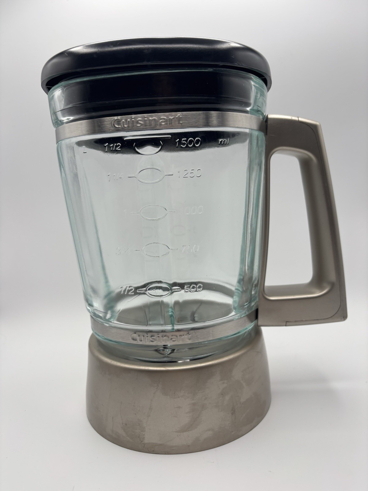 Cuisinart 1.5L Blender Jar Glass Pitcher w/Lid and Blade Replacement ONLY