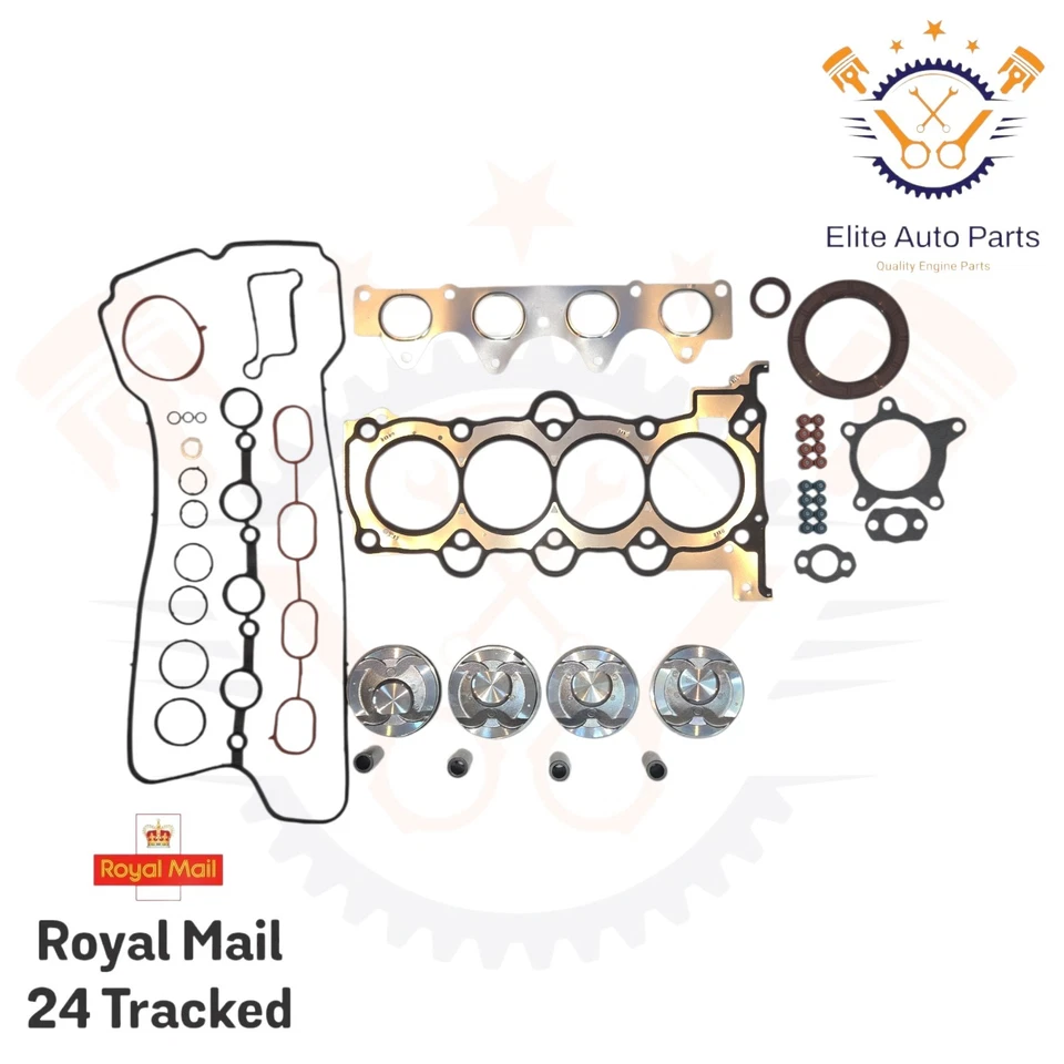 KIA SPORTAGE SOUL RIO CEED 1.6 PETROL G4FD HEADGASKET KIT WITH PISTONS STANDARD - Image 2 of 4