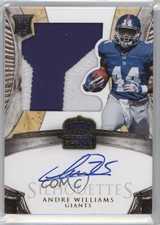 2014 Crown Royale Rookie Silhouettes RPS Gold 11/35 Andre Williams #237 Auto 2n9