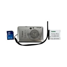 Canon PowerShot SD780 IS Digital Camera Black 12.1 MP w/ Battery NO CHARGER