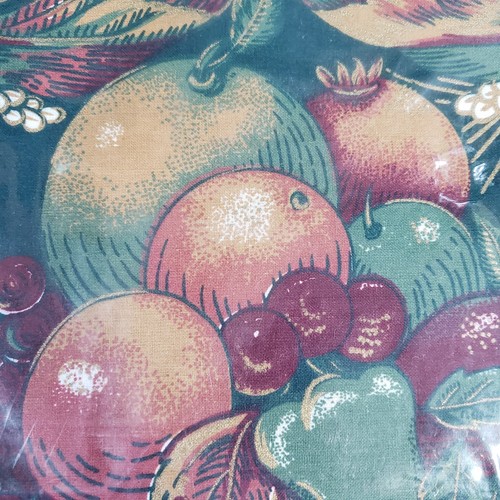 VTG Tobin Home Fashion 70" Round Golden Harvest Tablecloth Fall Thanksgiving NEW - Picture 4 of 7