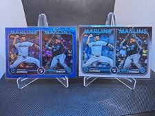 2024 Update Rookie Combo Blue Holo Foilboard Jhonny Pereda Emmanuel Ramirez #185