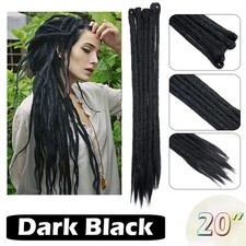 Full Head Ombre Dread Lock Crochet Dreadlocks Hair Extensions Long As Human USA