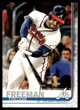 Freddie Freeman 2019 Topps #183 Braves MLB READ FREE SHIPPING AutographDen