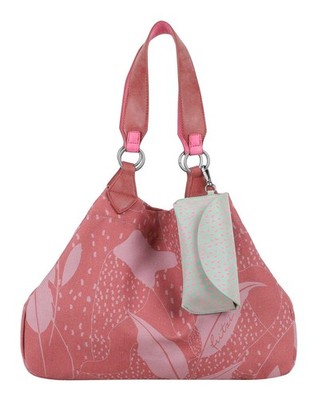 Fritzi aus Preußen Izzy Medium Limited Leaves Canvas Shoulder Bag Schultertasche
