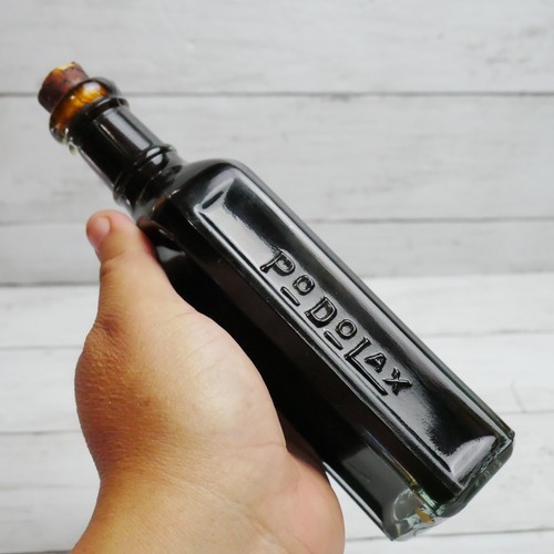 Original Antique Quack Medicine Embossed Bottle Podolax with Cork - Picture 9 of 11
