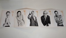 Trainspotting 30th Anniversary 4K Movie 2026 Re-release  promo folding cards