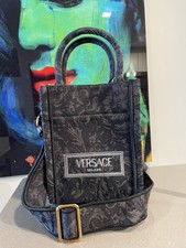 Versace Bag Embroidery Barocco Mini Top Handle 1200 Retail Authentic