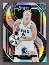 2025 Panini WNBA Select ALANNA SMITH Silver Prizm Premier #117 Minnesota Lynx