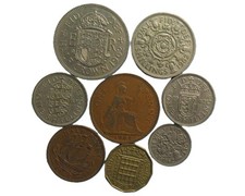 1962 Great Britain Coin Year Set