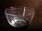 Vintage Anchor Hocking Clear Glass Mixing Bowl 4 Quart 4QT Oven Microwave Safe