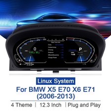 Digitales Tachokombiinstrument zur Nachr�stung f�r BMW X5 E70 / X6 E71 2006-2013