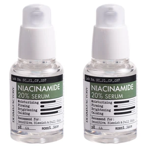 Niacinamide dermafactory 20% Sérum, 1.0 oz 2 pièces
