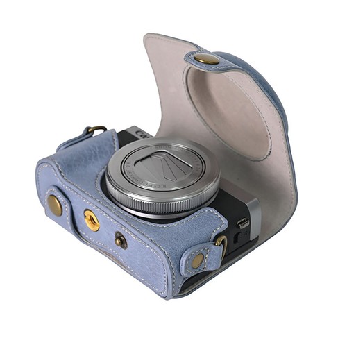 PU Leather Camera Bag Case Cover Shell for Canon PowerShot G7 X Mark III G7X3 - Picture 34 of 66