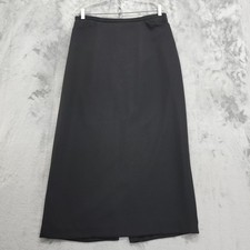 Vintage Charter Club Skirt Womens 14 Black Ma...