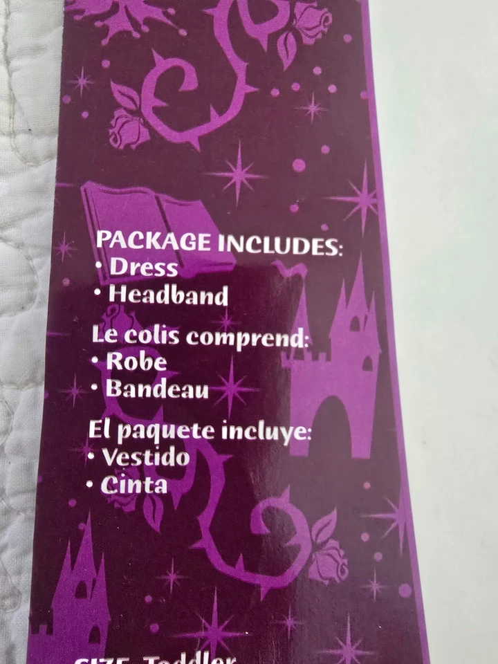 Vestido Disfraz Alicia en el País de las Maravillas Niño Pequeño L (4-6) Leggings Talla Y/L *SIN DIADEMA* Foto 4 de 4