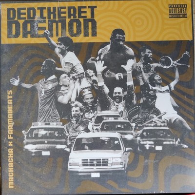 Machacha x Farma Beats - Dedikeret Dæmon (LP) (Mint (M)) - 3793237574