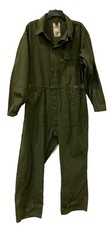 Coveralls Men's Cotton Sateen Type I 90s VTG Olive Green USGI Size Large