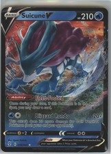Suicune V 031/203 Holo V Rare Evolving Skies Pokemon Near Mint