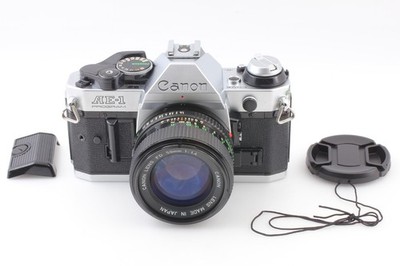 Canon AE-1 Program シルバー　FD 50mm F1.4 542 Near MINT* Canon AE-1 Program Film Camera Silver w/ New FD
