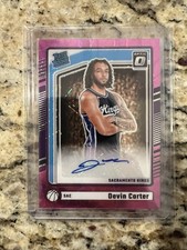 Devin Carter 2024-25 Optic Pink Velocity Auto Rookie Rc /79 SSP