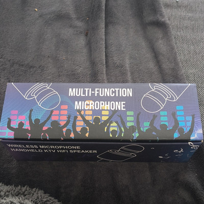 Multi-Function Karaoke Mikrofon kabellos mit Lautsprecher, USB