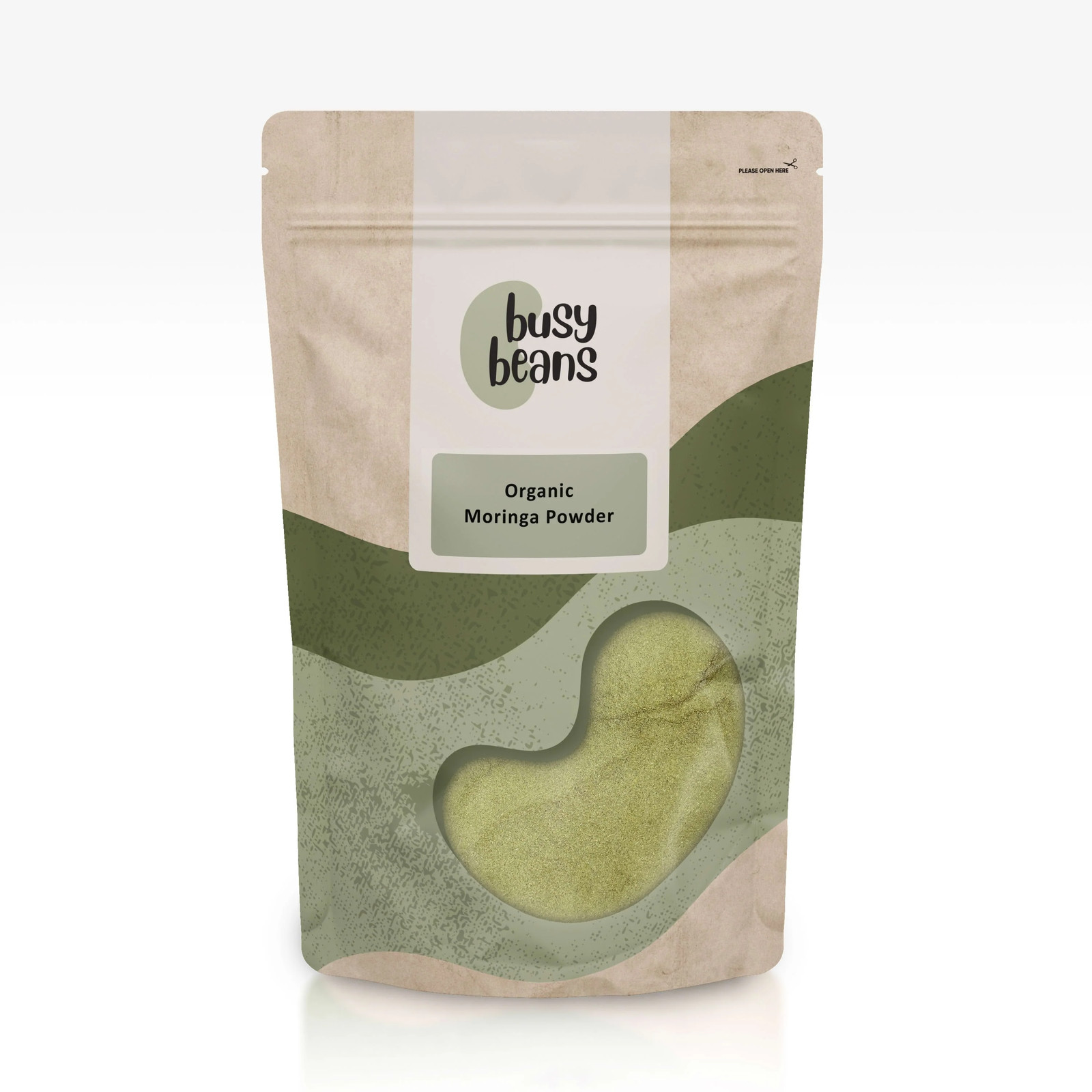 Organic Moringa Powder -Certified Organic- by Busy Beans Organic (1kg)