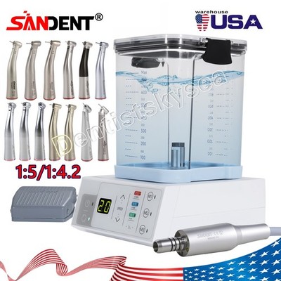 Dental Brushless LED Electric Micro Motor  /1:5 /1:4.2 Handpiece for Practice