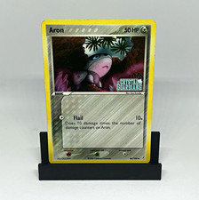 Pokémon TCG Aron 44/100 EX Crystal Guardians Holo Stamped English 2006 on eBay