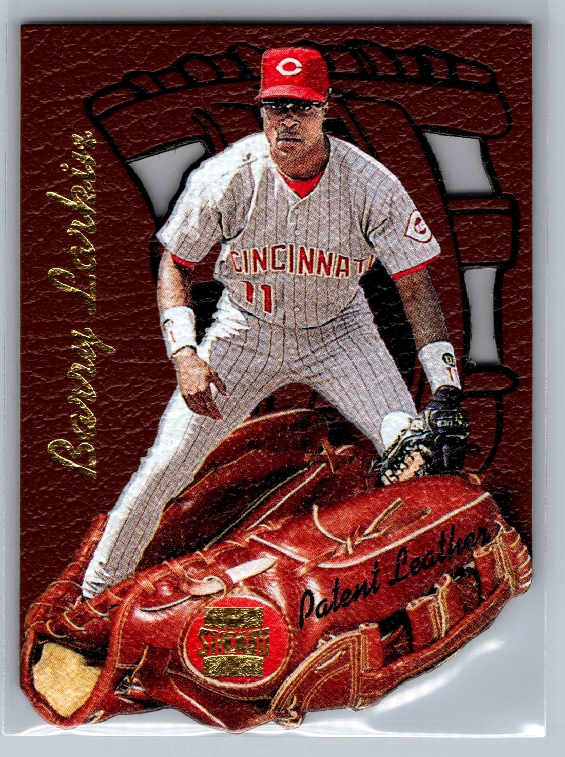 1997 Stadium Club - Members Only Patent Leather Barry Larkin #PL9 - HOF NM
