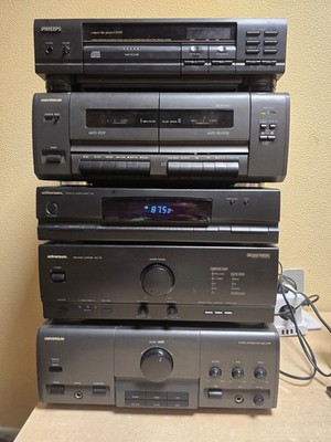 Universum HiFi-System T-155 Tuner & DPL-155 Pro Logic Verstärker schwarz