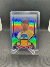 2007 Bowman Sterling Brandon Webb Refractor Game Worn Jersey 93/199 #BS-BW