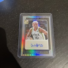 Courtney Williams 2025 Donruss WNBA basketball Signature Series Auto 🔥