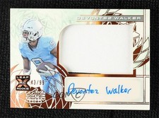 2024 Leaf Trinity Bronze 43/99 Devontez Walker #PA-DW1 Patch Auto 2y0