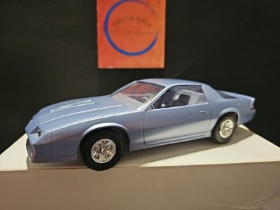 Vntg Ertl 1984 Chevrolet Camaro Z28 1:24 Scale Blue Dealer Promo Car NIB