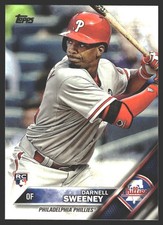 Darnell Sweeney #157 2016 Topps Philadelphia PhilliesRC Rookie