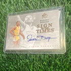 SP Authentic Sign of the Times Muggsy Bogues autograph Wake Forest Demon Deacons