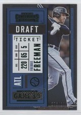 2020 Panini Contenders Draft Ticket Green /299 Freddie Freeman #46 06ee