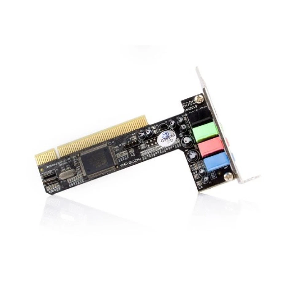 http://startech.com/ PCISOUND4LP 4 Channel Low Profile PCI Sound Adapter Card - Image 3 of 3