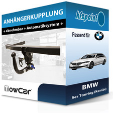 TOWCAR Anhängekupplung abnehmbar passend für BMW 5er Touring (Kombi) 06.17- neu