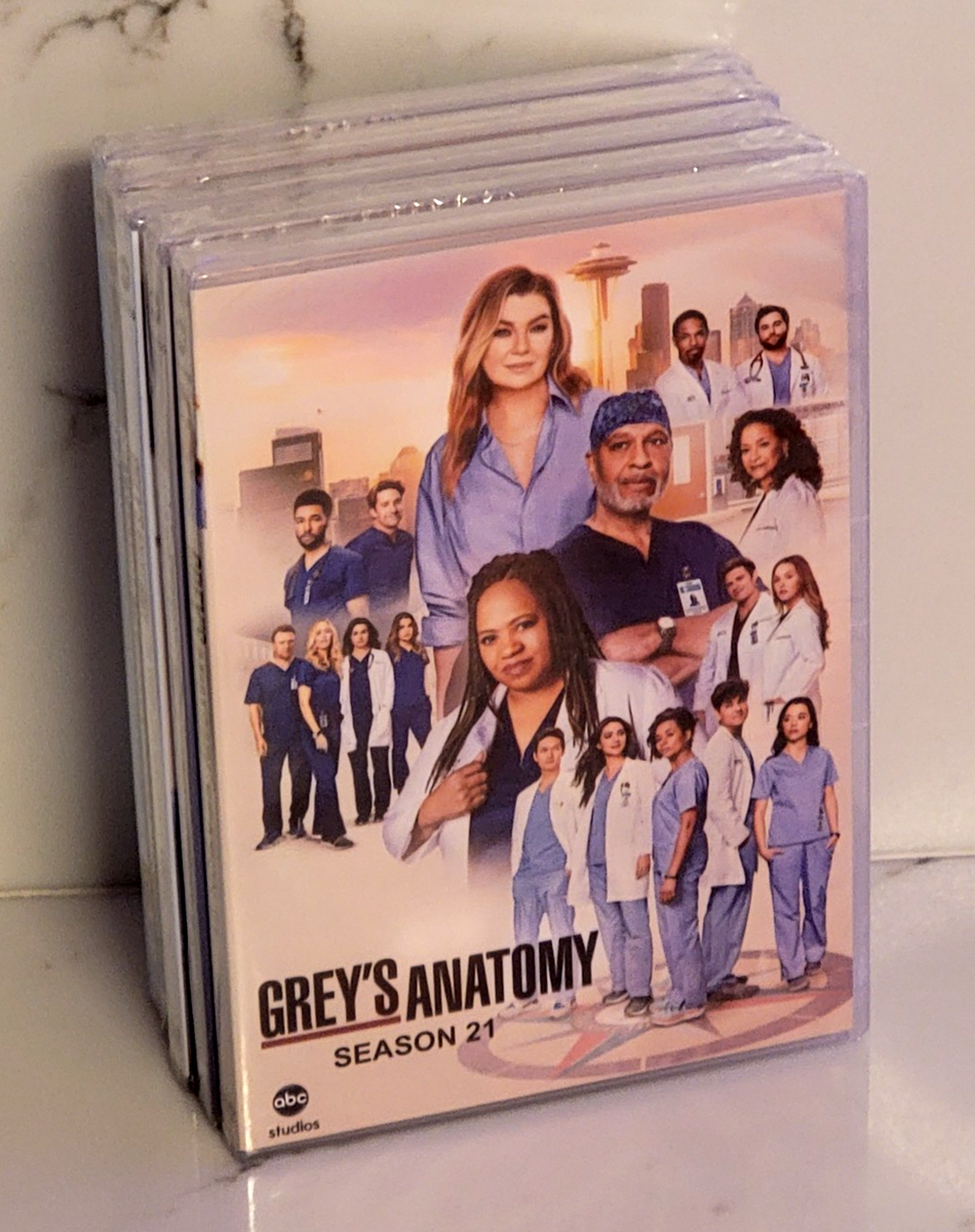 Grey's Anatomy Complete Seasons 15-16-17-18-19-20-21 ( DVD