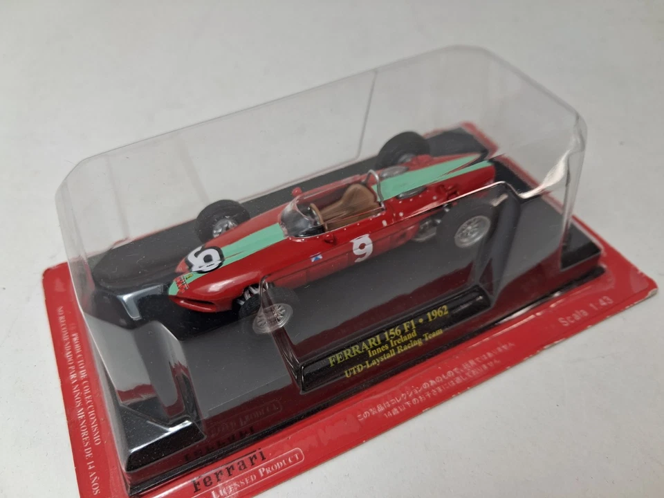 Altaya F1 Ferrari 156 F1 #9 Innes Ireland UTD Laystall Racing Team 1962 1/43 - Immagine 2 di 3