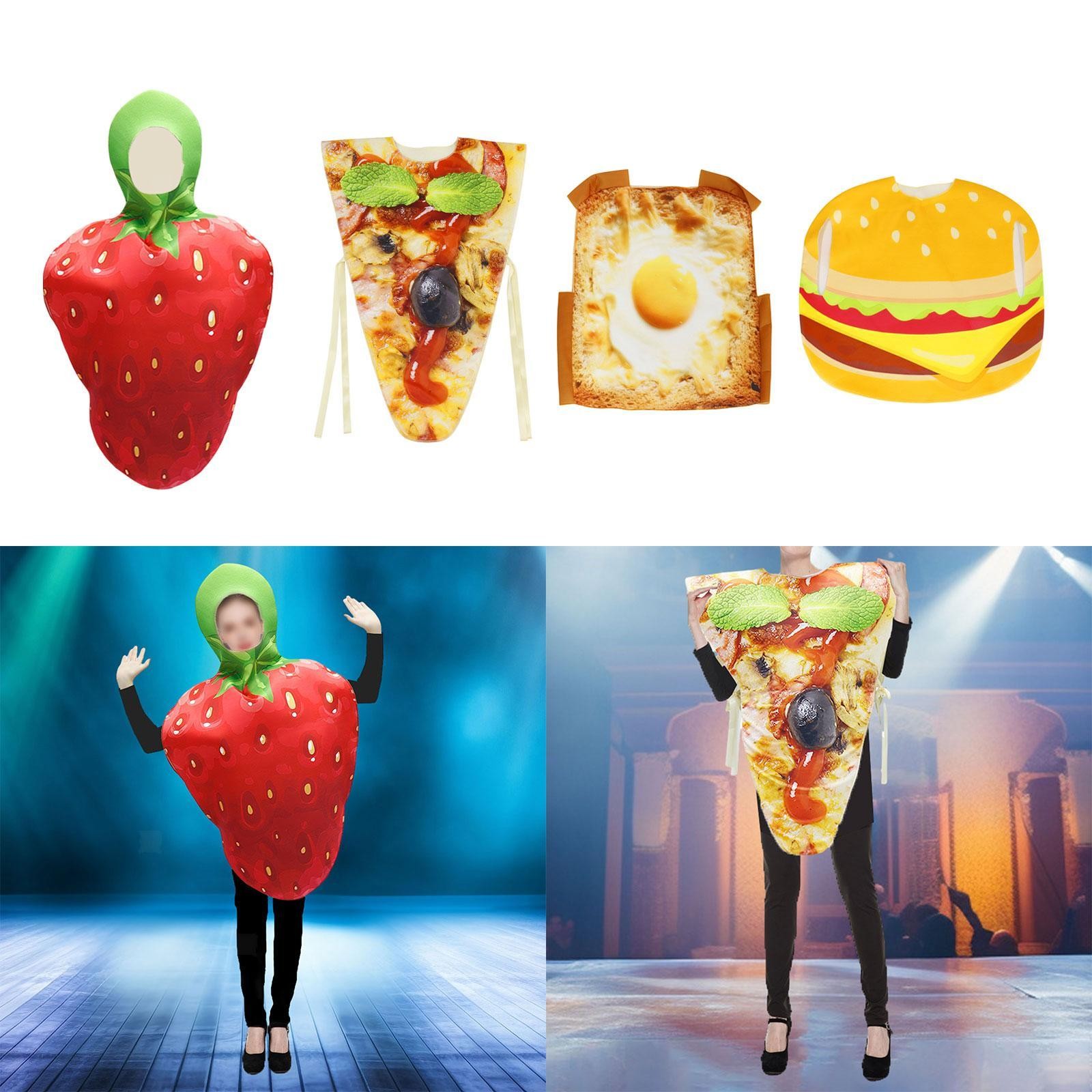 Disfraz de cosplay de comida lindo traje para artículos de fiesta carnaval mascarada