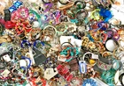 13 LBS+ HUGE Vtg Costume to Fashion Jewelry lot Bracelet Tennis Stretch Chain