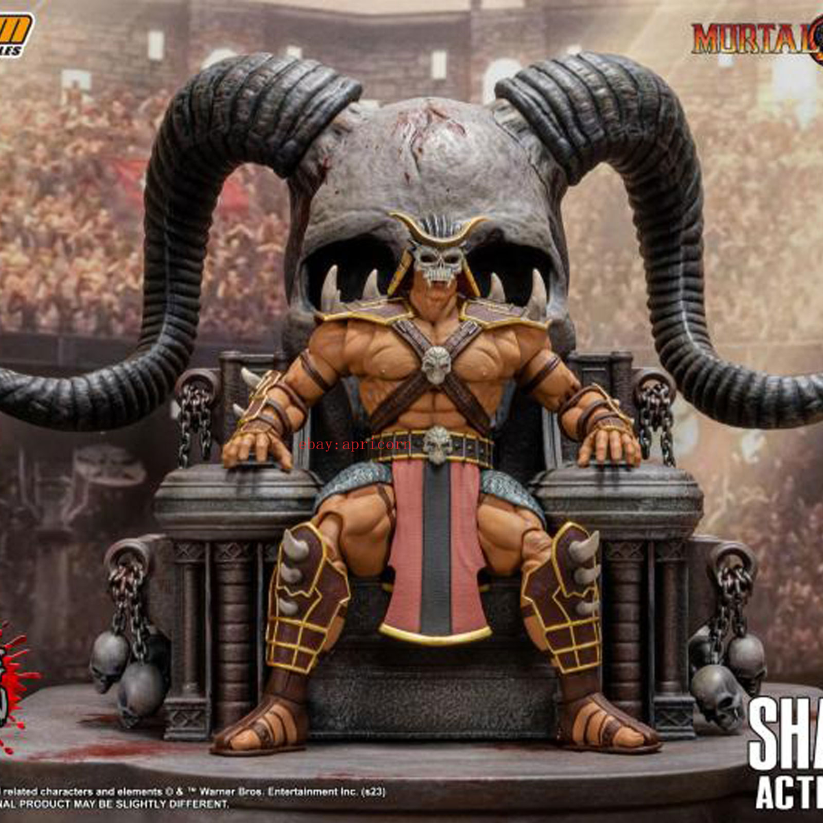 Storm Collectiblesモータルコンバット1/12シャオ・カーンDX Mortal Kombat Shao Kahn 1/12 Action Figure Model Deluxe Edition