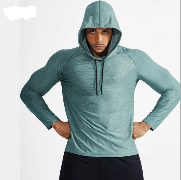Men Coat Fitness Hoodie Workout Basketball Training Sweatshirt Quick Dry  Sweater | eBay