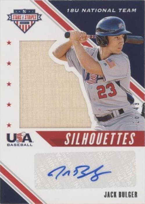 2020 Panini USA Baseball Stars & Stripes - Jack Bulger #USJ-JB - 1 of 1