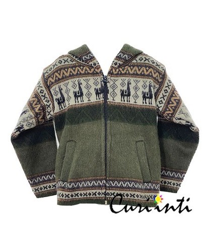 WHOLESALE LOT OF 10 HOODED ALPACA PAULA CARDIGANS JACKETS SIZES: 10- 9V - Picture 10 of 12